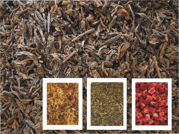 Pu Erh Tee Rosengarten