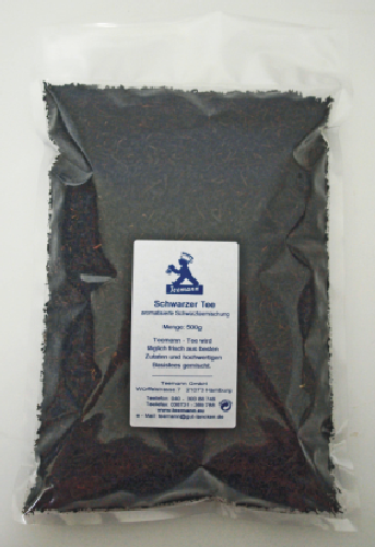 Schwarztee Rote Grütze