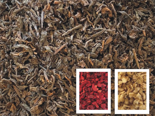 Pu Erh Tee KiBa Kirsch - Banane