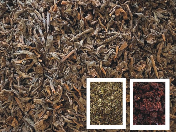 Pu Erh Tee Brombeergarten